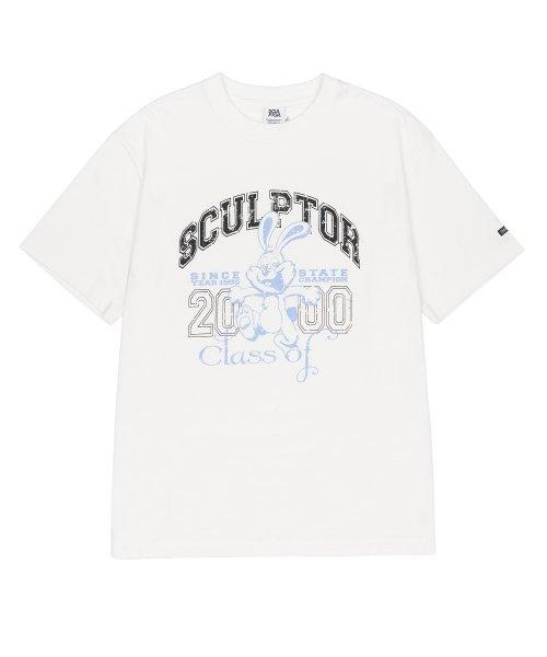 Mascot Varsity Tee Light Ivory