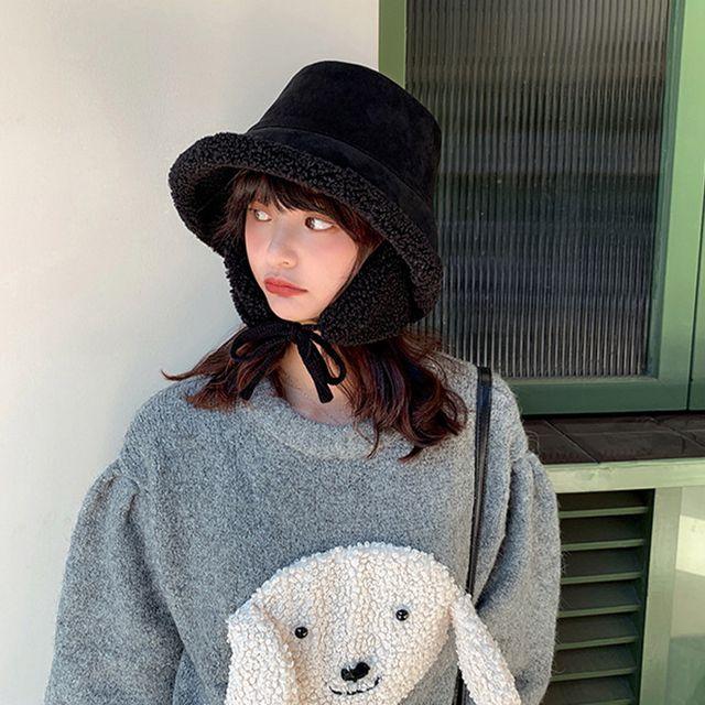 르멜 뽀글이 귀달이 모자 벙거지모자 귀도리 털모자 겨울모자 방한모자 뽀글이모자 군밤모자 스키장 스키모자