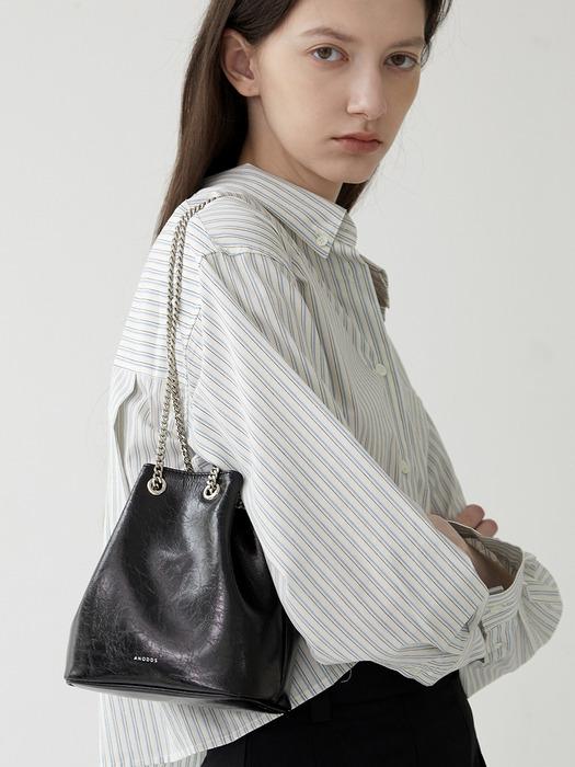 TIWI chain leather mini bag 5 color