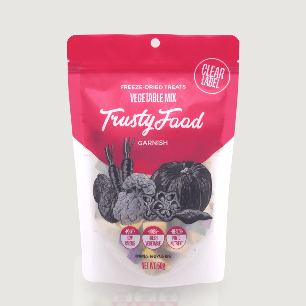 트러스티푸드 가니쉬 동결건조 야채믹스 50g
