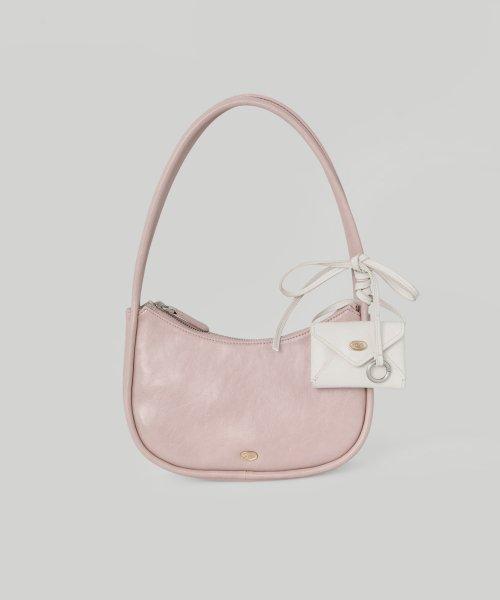 [ORO Package]오로 레이어드 스웰 핸드백_Rose Pink