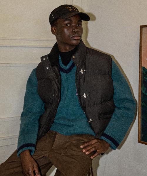 Turn-Buckle Padded Vest 24(Black)