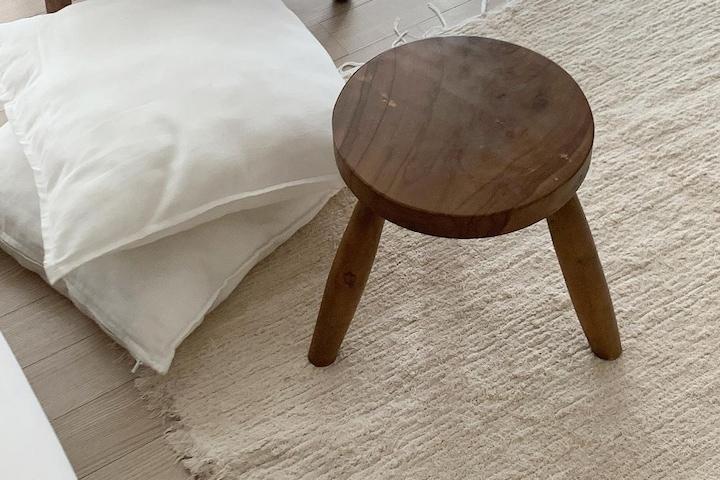 TEXTURED 포르투갈 코튼 러그 카페트 3size