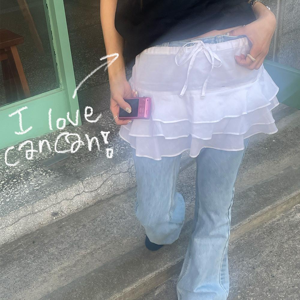 cancan layered skirt