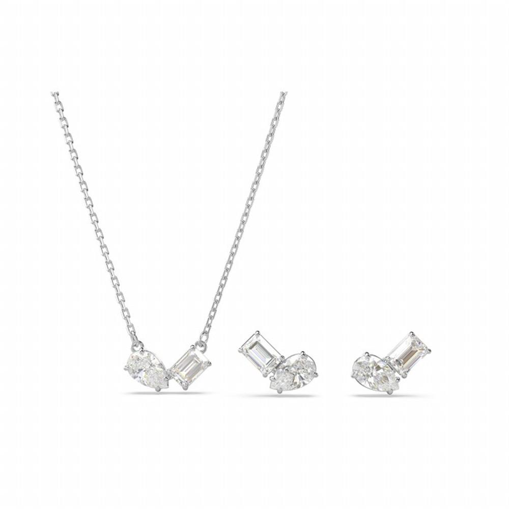 [스와로브스키/본사정품] Mesmera 로듐 세트 5665829