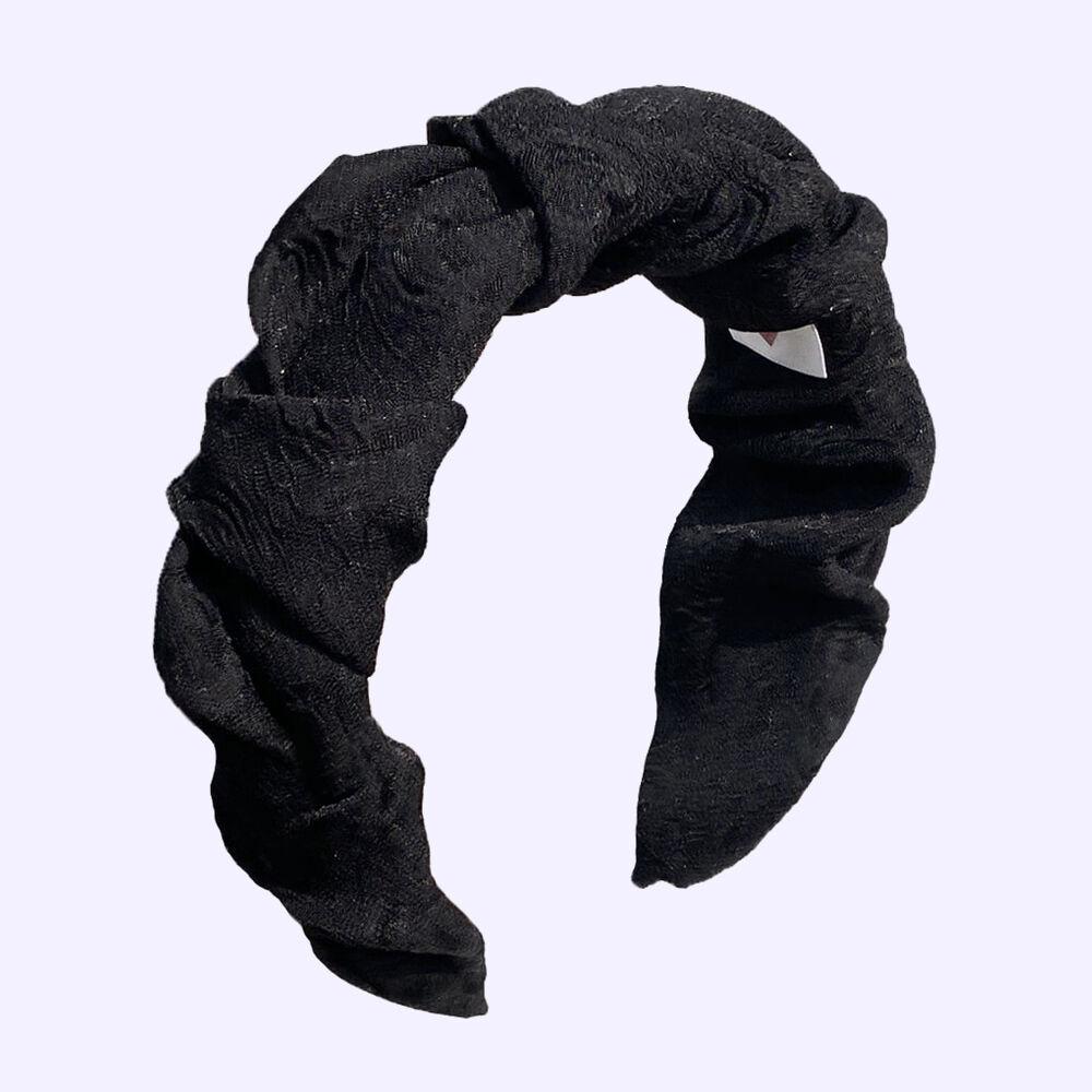 [7차 리오더] Rosie twist headband, BLACK (YLCSSAHB03BK)