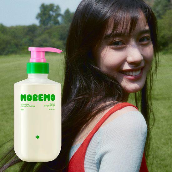 모레모 NEW 카페인바이옴 샴푸 지성용 495ml