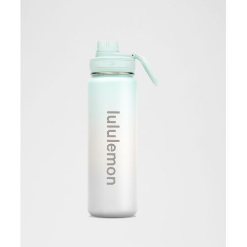 백 투 라이프 스포츠 보틀 24oz  WHT DVGY PLCN