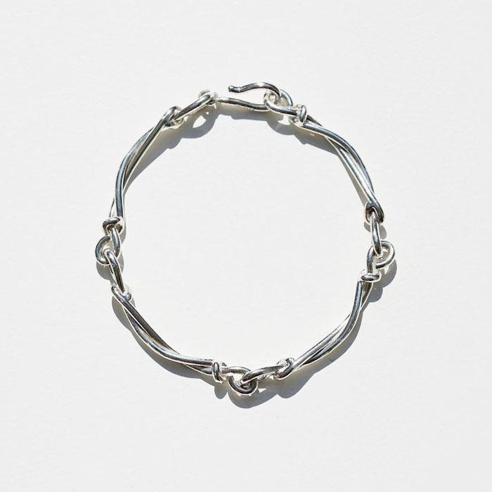 Twist knot bracelet