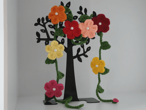 Kaya Summer 🍉 뜨개 목걸이