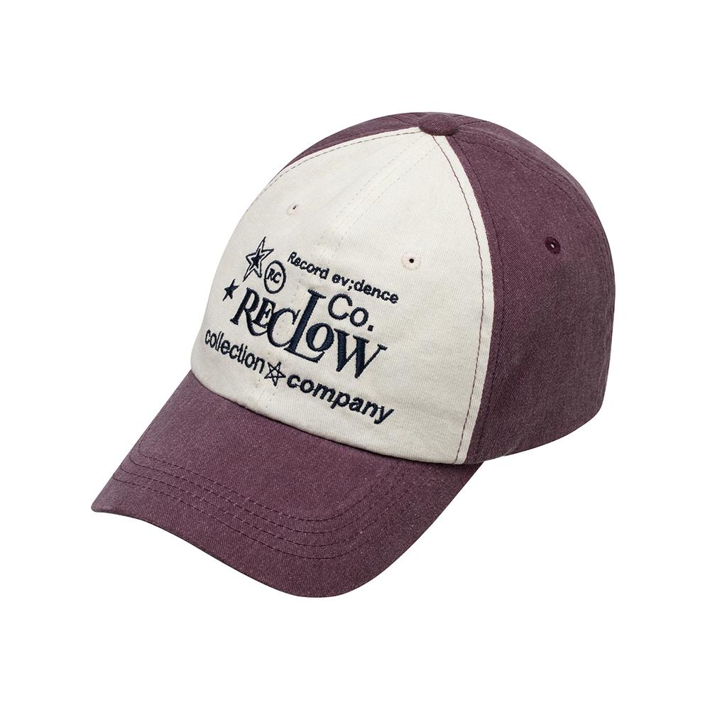 RECLOW 트윌투톤 RWL BALL CAP [PURPLE]