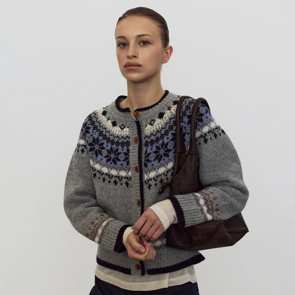 Nordic Wool Cardigan_2Color