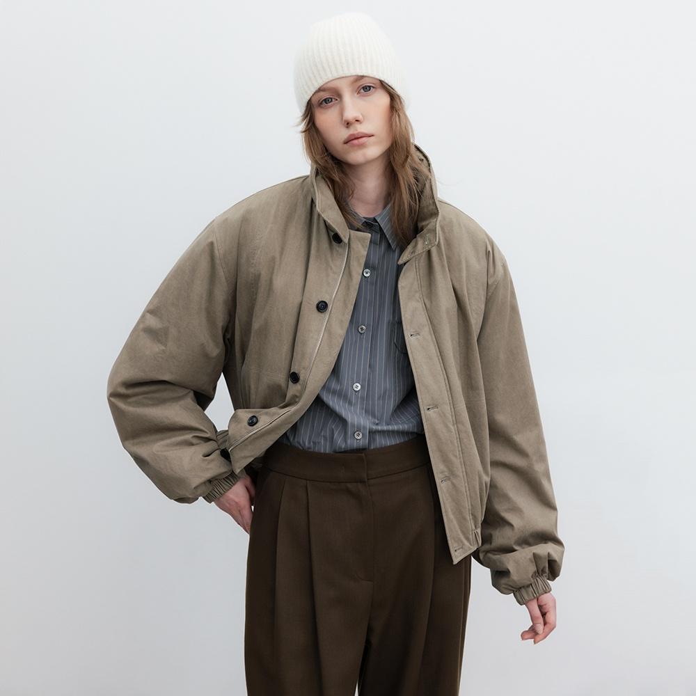 COTTON BLOUSON (2 COLOR)
