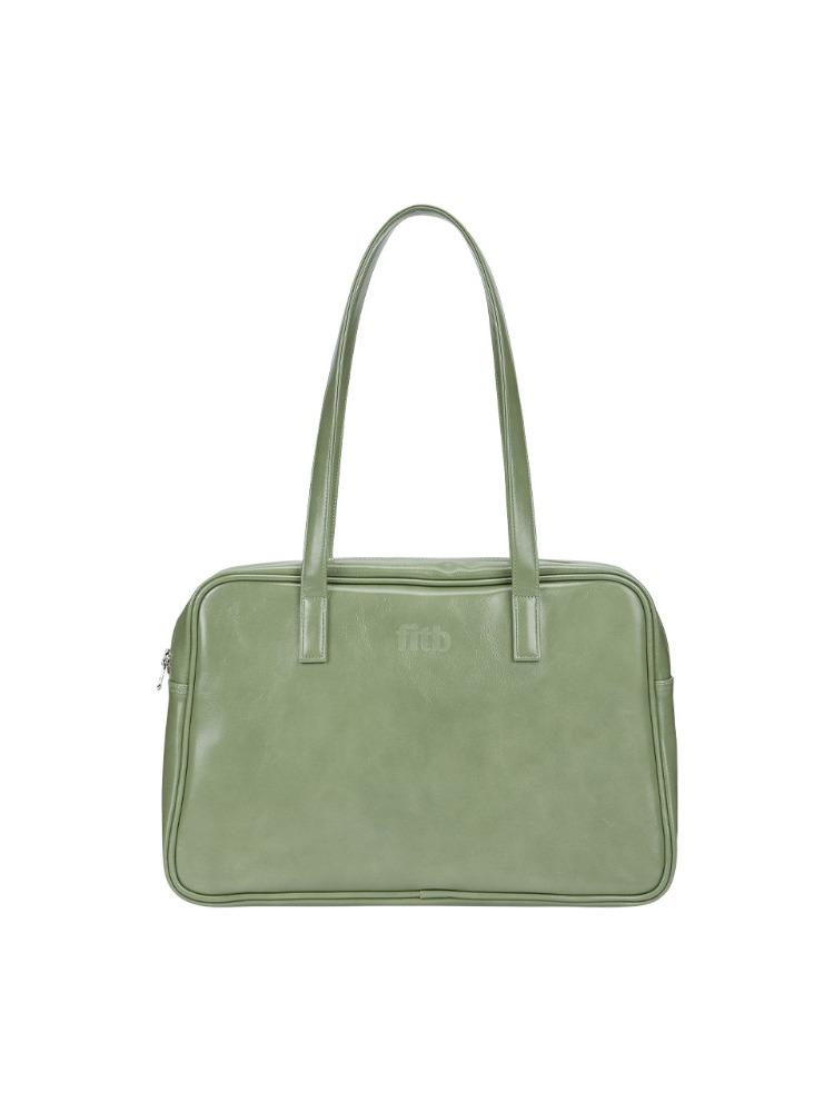 [4/14 순차발송]Trapezoid Shoulder Bag (crack)(mint)