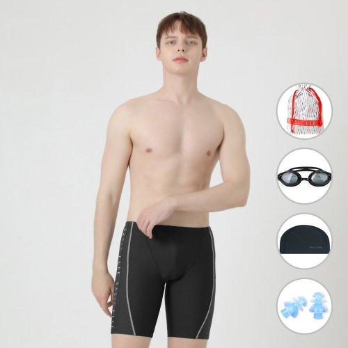 남성 5종세트 5부 선수용 실내수영복 BEZ-W403K