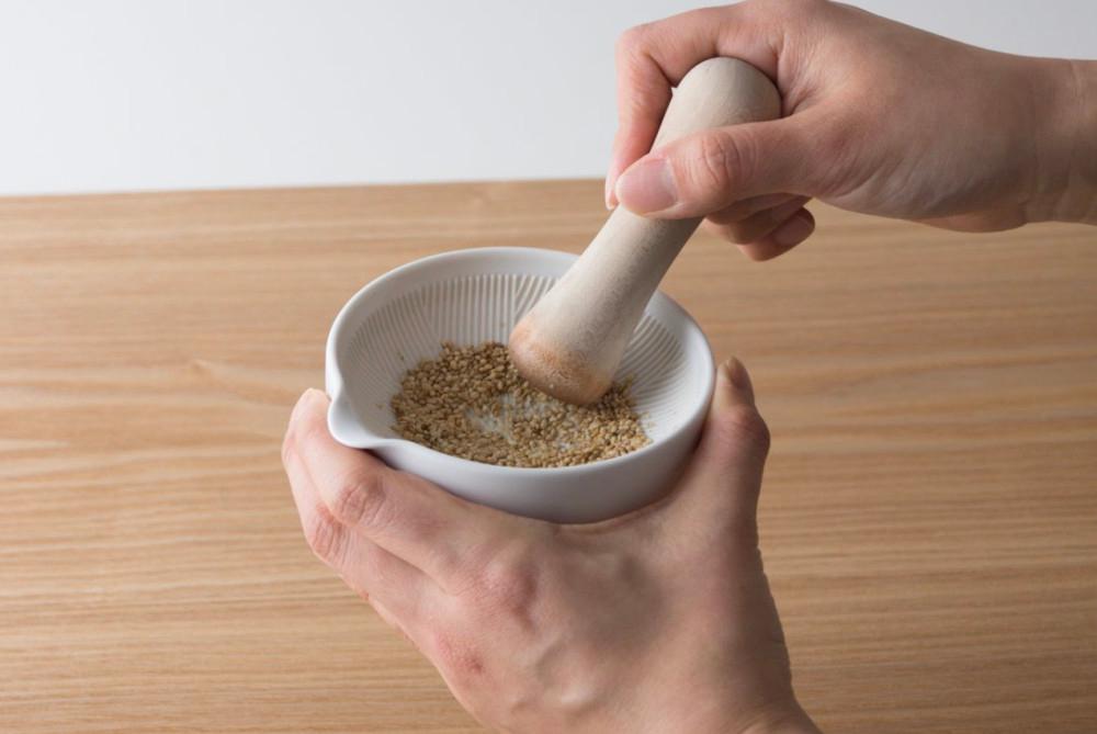 아리타 키하라 KIHARA 시타쿠 SITAKU 절구 / 스태킹 가능한 절구