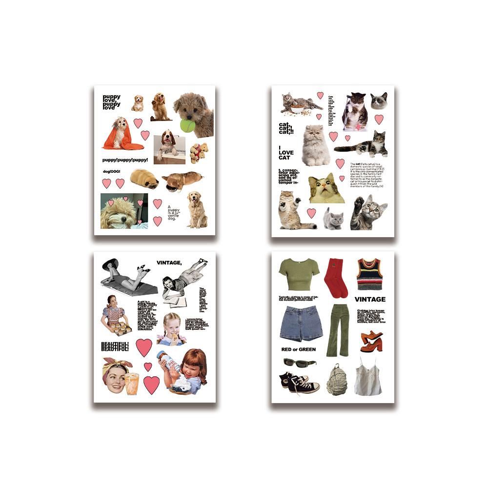 [ object ver.3 ] 오브제스티커 오브제 다이어리꾸미기 다꾸 다꾸스티커 스티커 스크랩