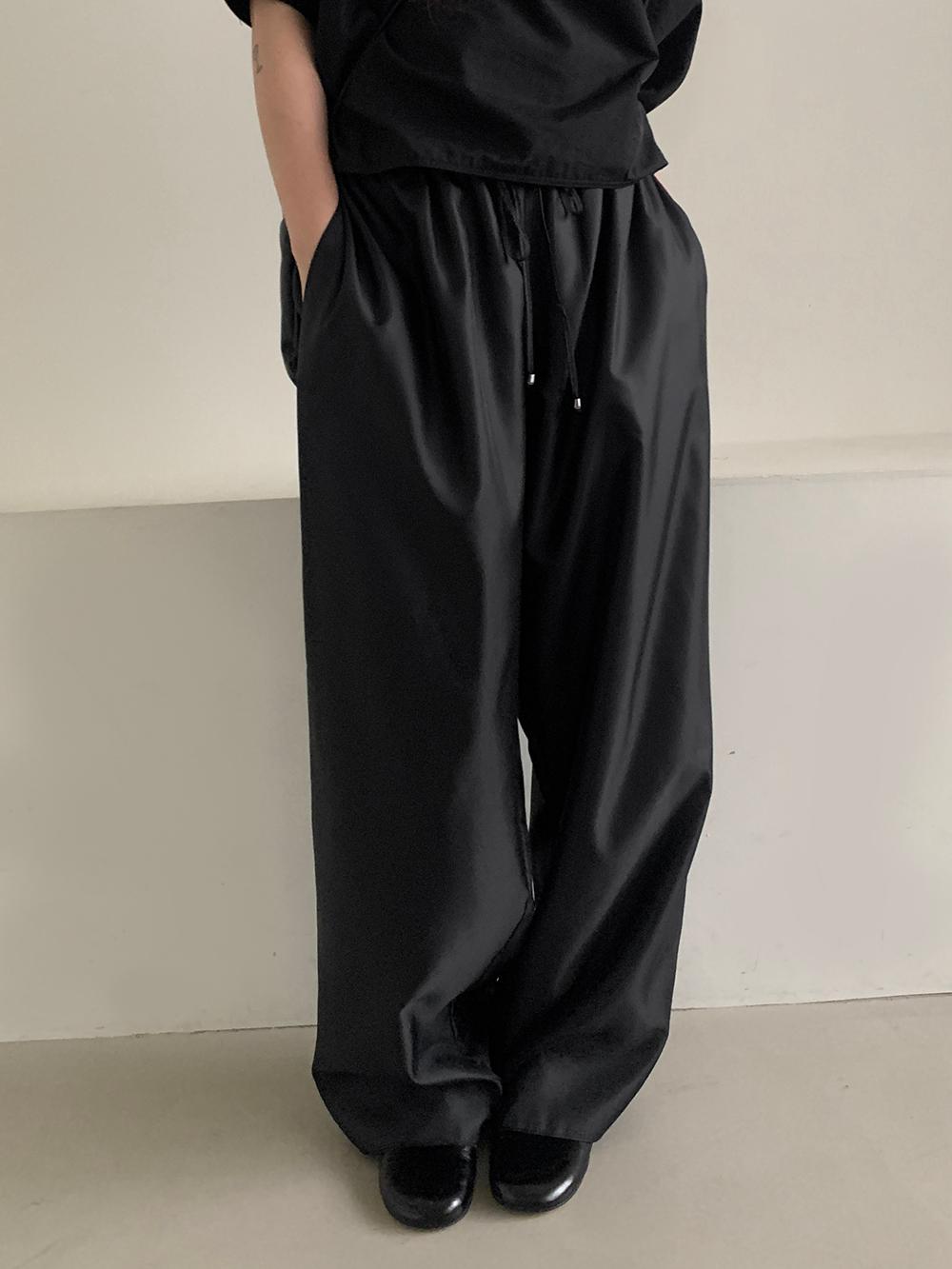 (by male) glossy pants (black) 재진행 당일