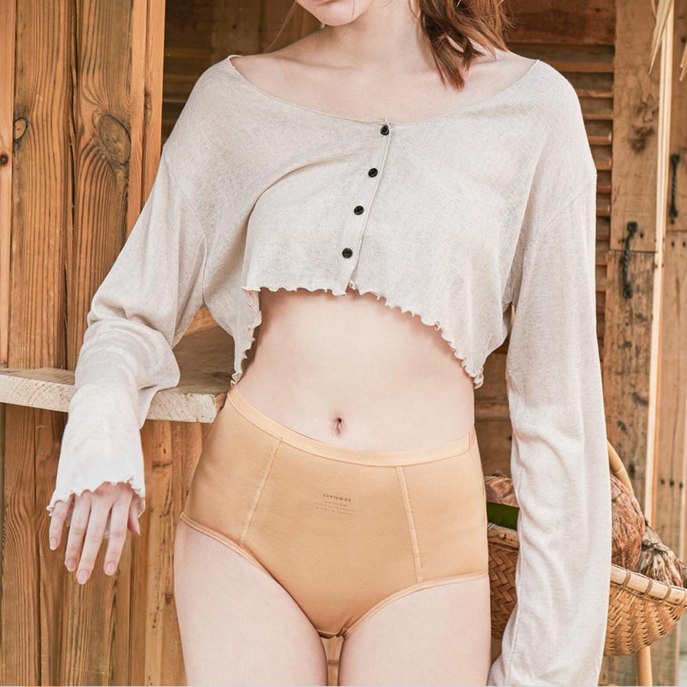생리 위생팬티 하이웨스트 여자 순면팬티 러뷰디