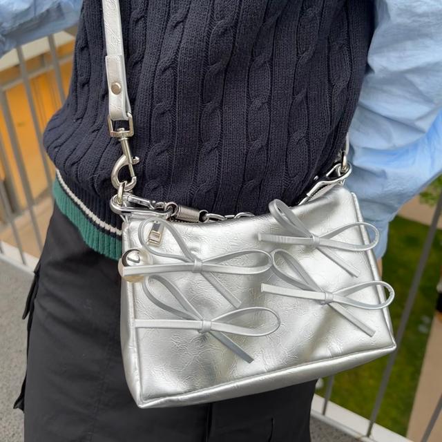 에이이에이이 WEB LOGO GYM SACK - [SILVER] - 위시버킷