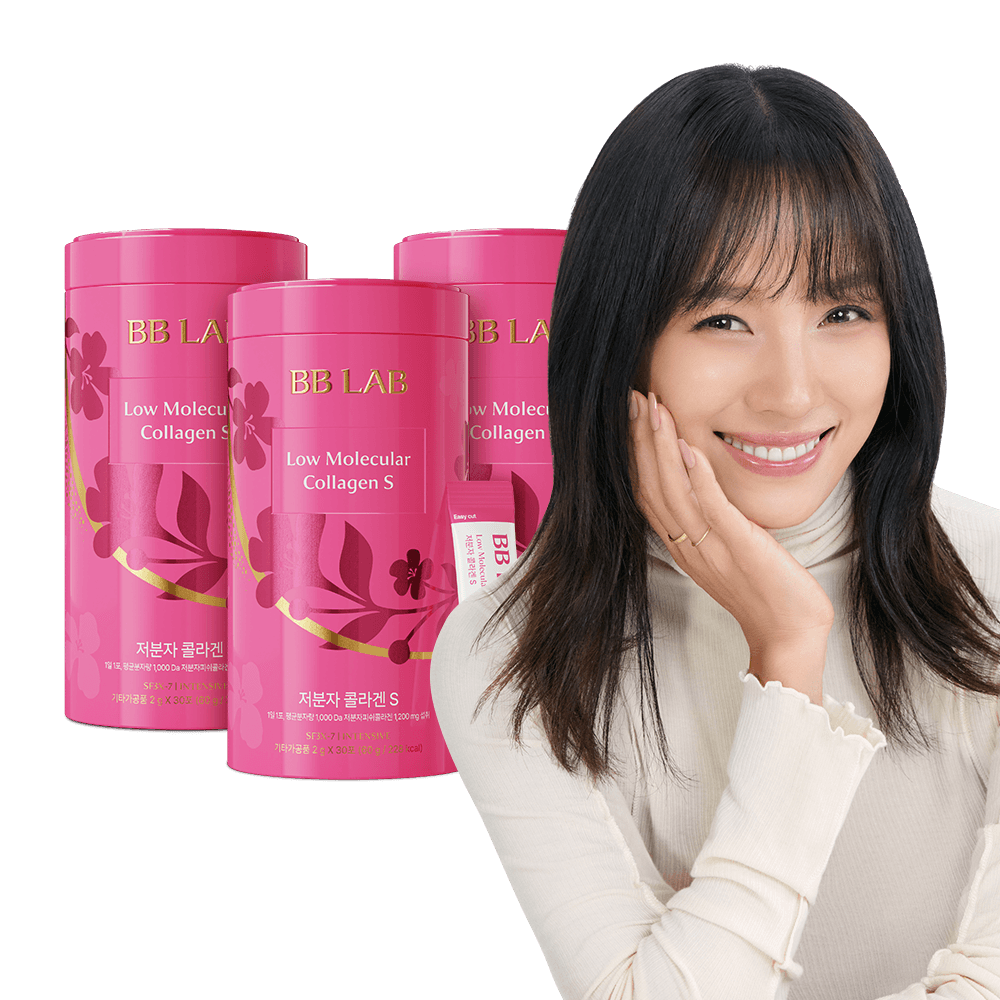비비랩 [미니콜라겐 10일분 증정] 저분자 콜라겐 S 3통 3개월분 분말