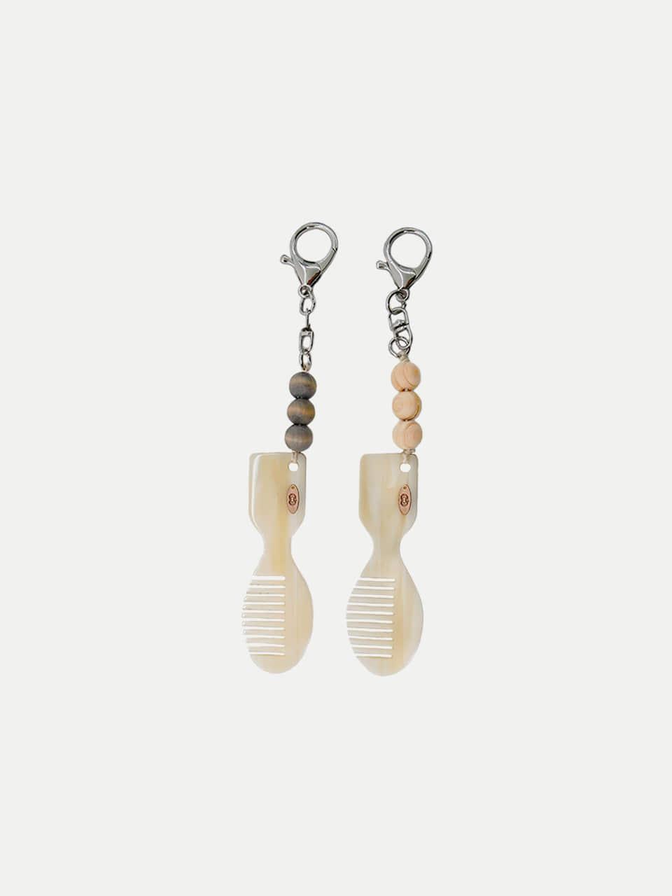 Brush Wood Keyring