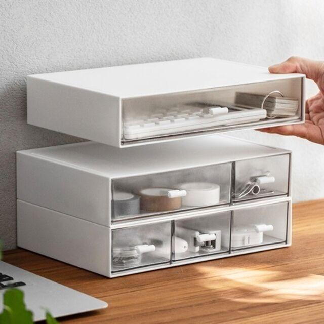 필요한만큼 조합하는 데스크 책상 정리 보관함 4type