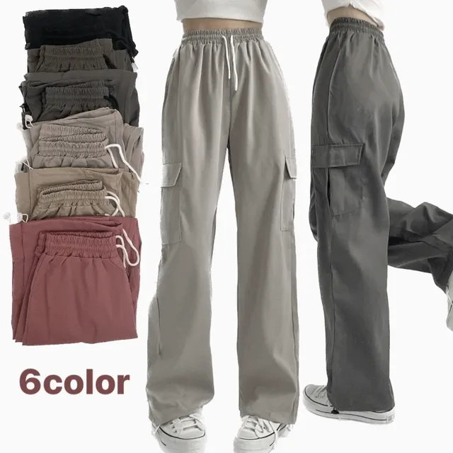존예카고💕숏/기본/롱,와이드&조거 2way 밴딩 트레이닝 카고 와이드 팬츠 6color