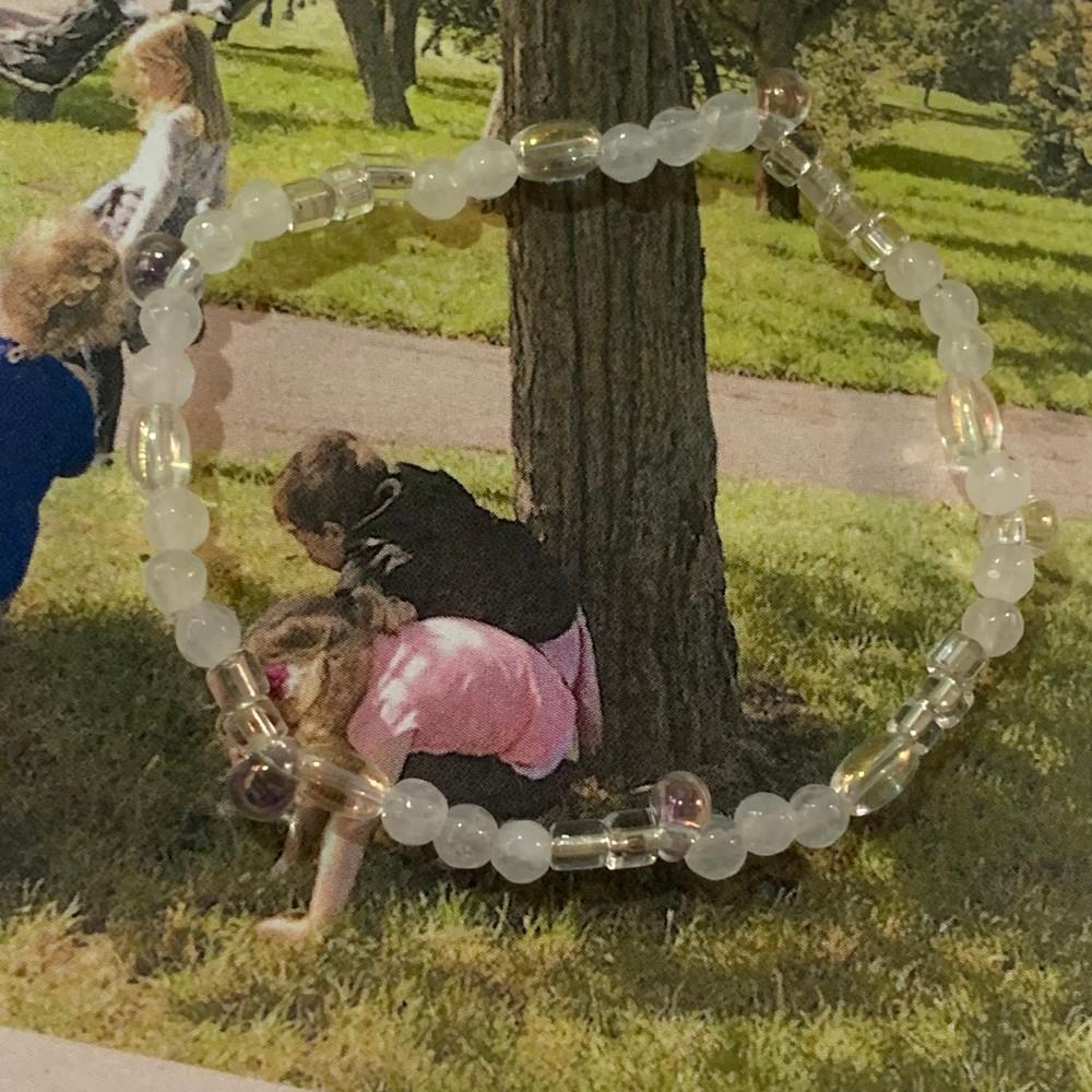 (키치앤피피)[케플러 히카루,STAYC 수민님 착용] rain drop 원석 팔찌