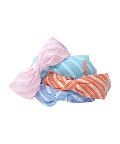 PIN STRIPE RIBBON HAIRBAND