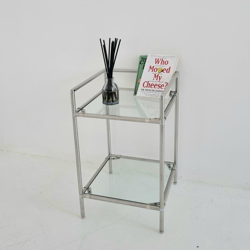 비햅핀퍼니처 모듈협탁 모듈 침실 가구 미니 모던 사이드 협탁 2단 침대옆선반 105