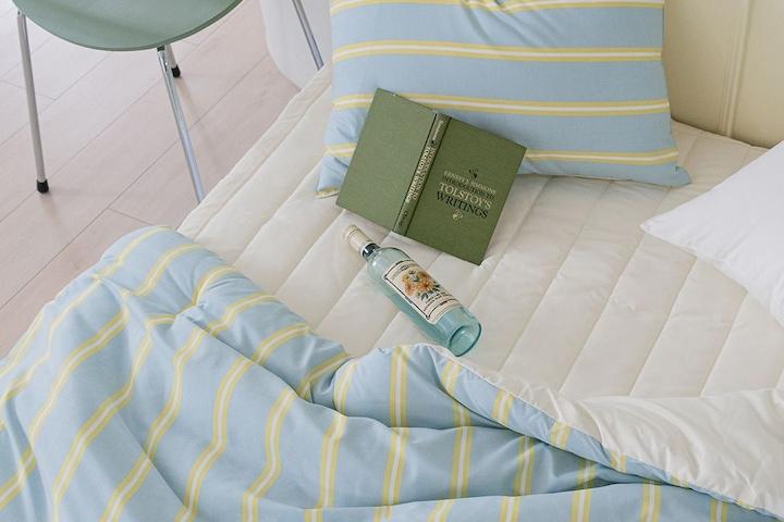 NEW 러닝소프트 먼지없는 세미 차렵이불세트 SS/Q/K 3colors