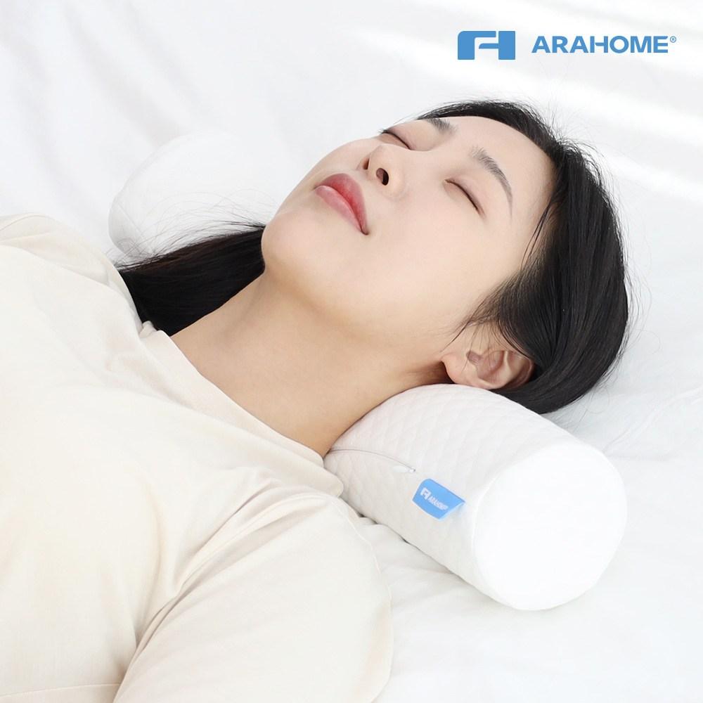 아라홈 말랑말랑 가래떡 경추베개 - 목침/경침 | 쿠팡