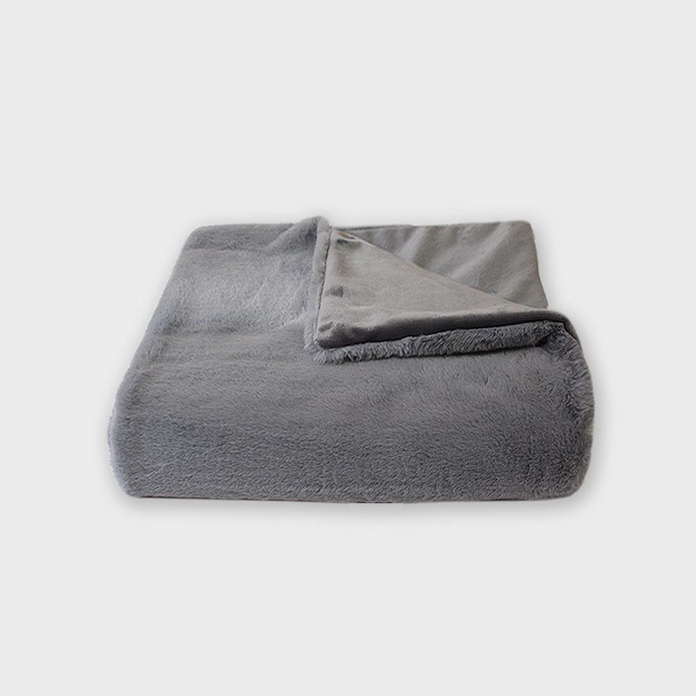 소프트 Fur 무릎담요 gray 75x85