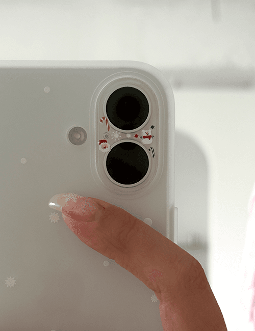 [christmas/made] camera film sticker set