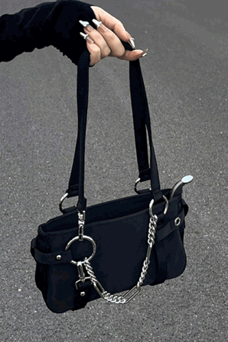 [당일배송] Chain Nylon Bag
