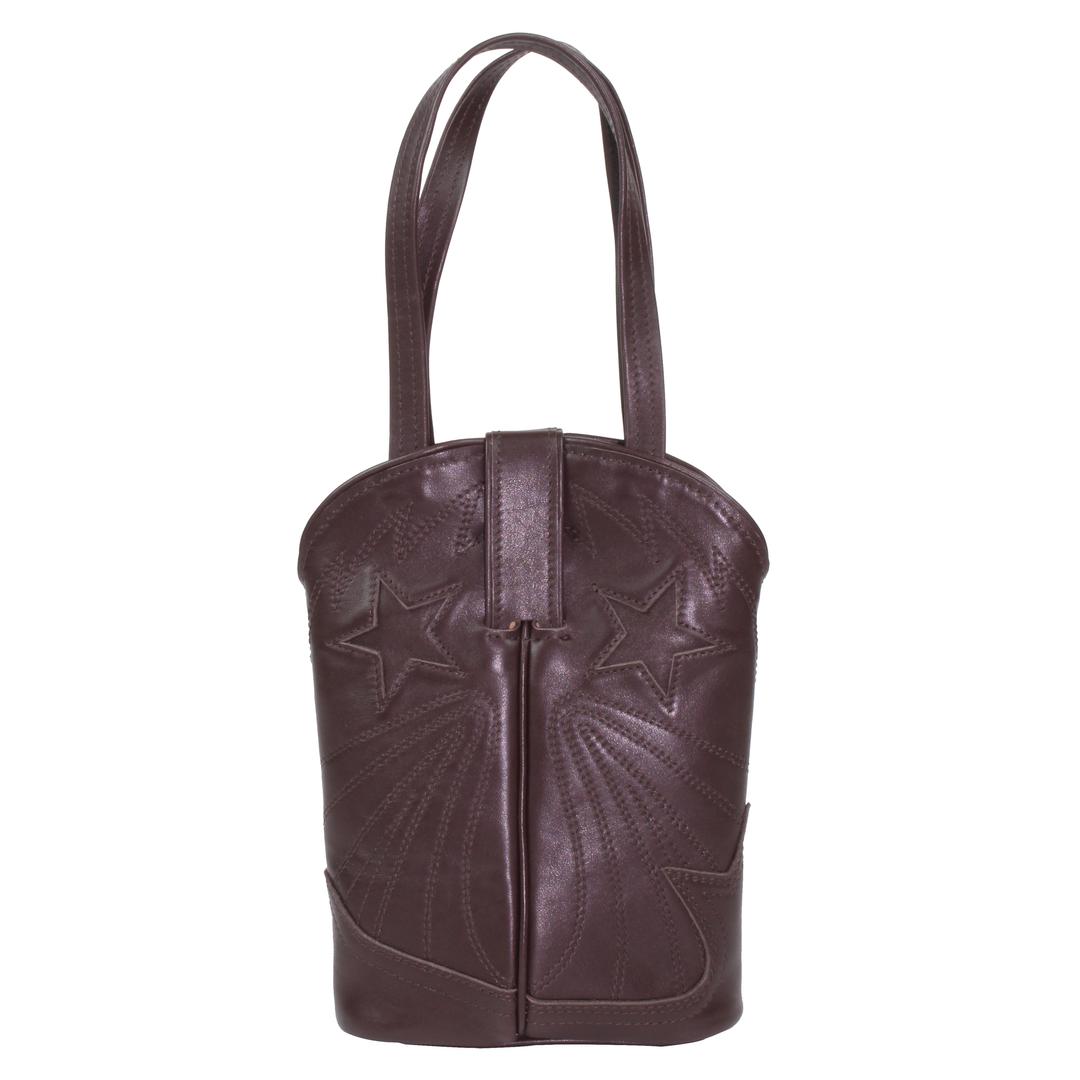 BOOTS PURSE - Chocolate