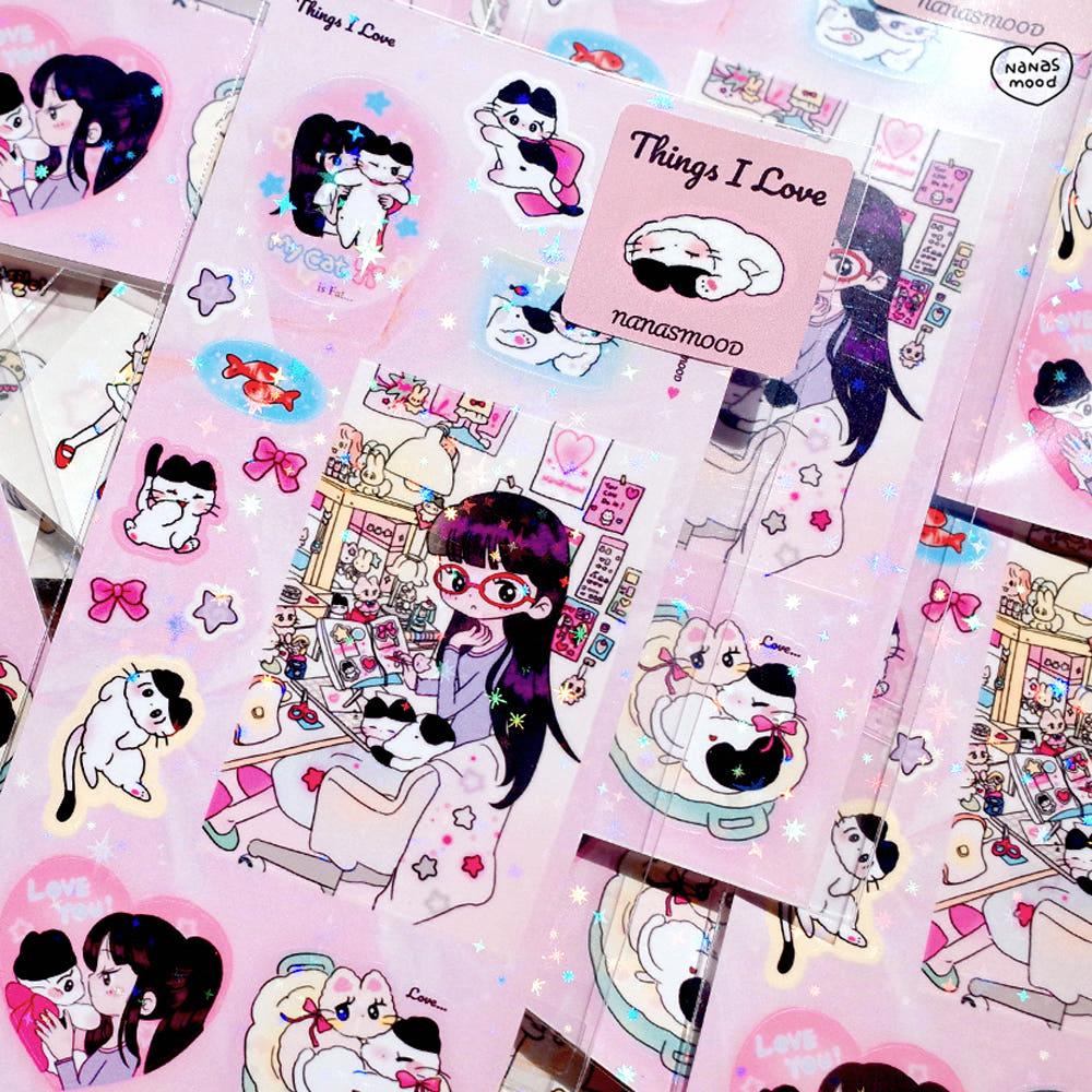 나나스무드 Things I Love 스티커