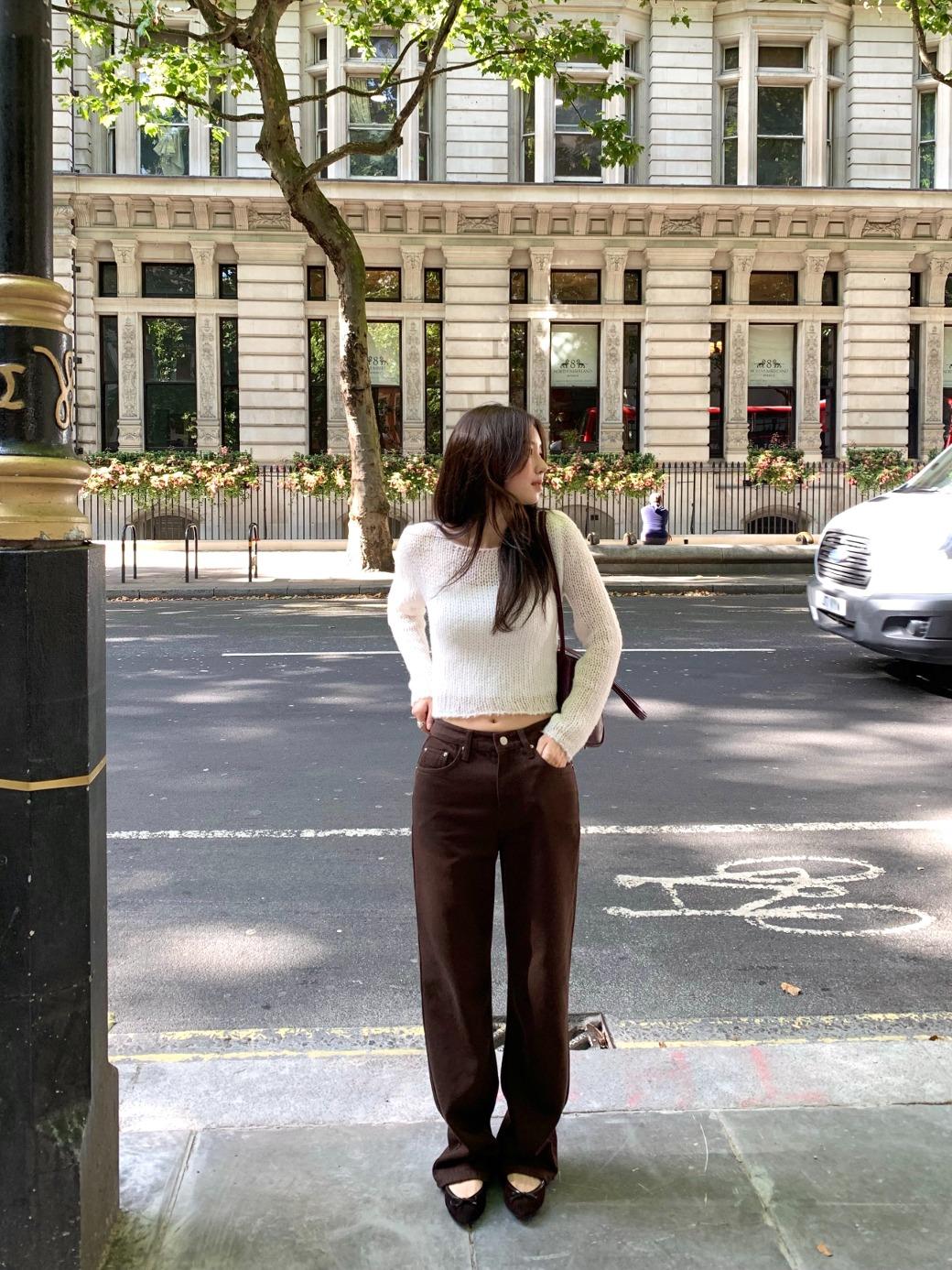 프릴리 [단독진행] DM. Basic Straight Cotton Pants
