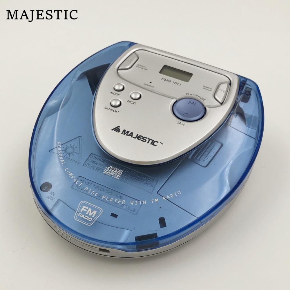 CD플레이어 빈티지 투명 휴대용CD플레이어 씨디플레이어 시디플레이어 Walkman