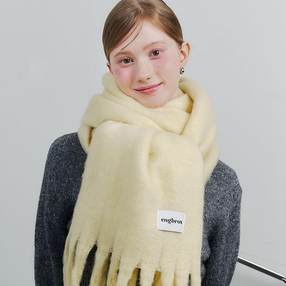 [29cm 단독] cotton candy muffler_lemon