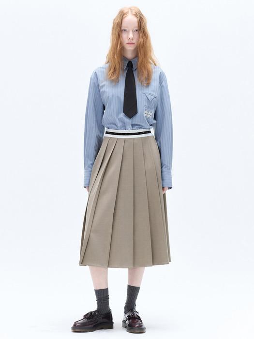 TAILORED STRIPE SHIRT_L.BLUE