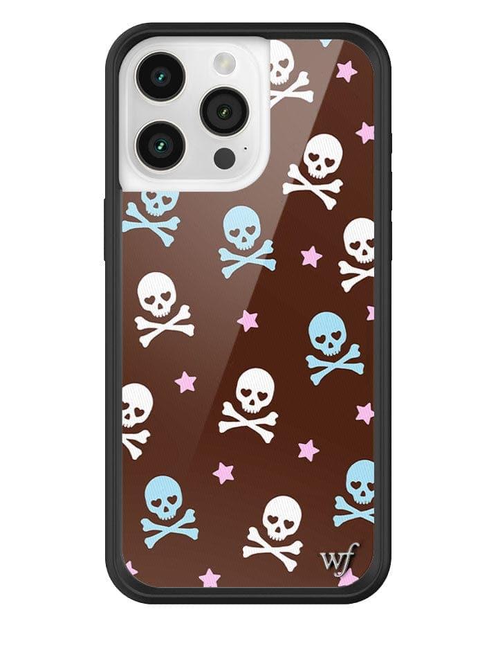 Wildflower Cross Bones iPhone Case