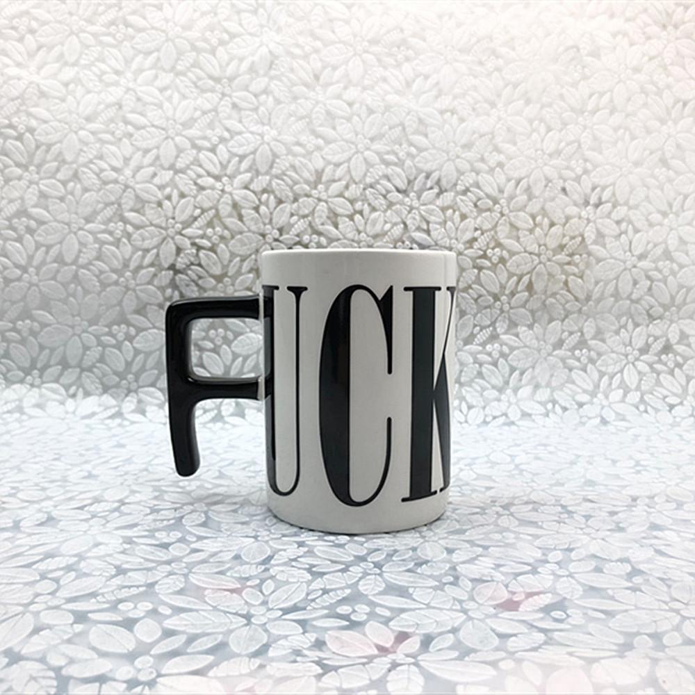 fuc 머그컵 커피잔 디자인 스타일 홈 카페