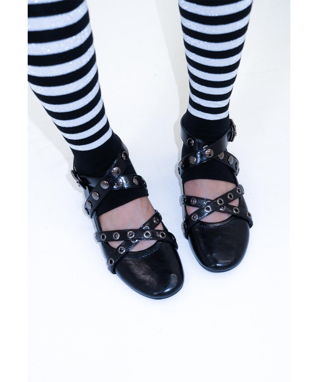 알로하프로젝트 [무료배송] stud strap mary jane [2color] 스터드 스트랩 메리제인