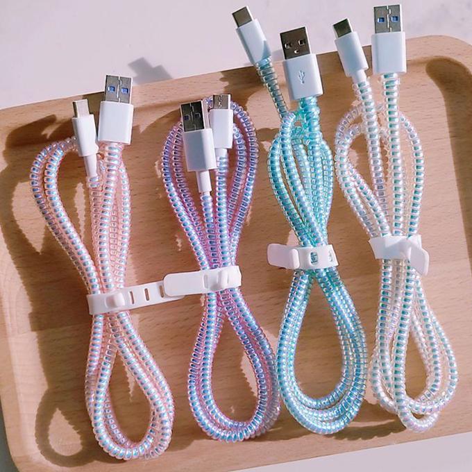 아이폰 갤럭시 안드로이드 이어폰 보호캡 단선방지 케이블 바이트