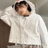soda 레이스 후드 blouse