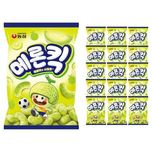 농심 메론킥, 60g, 16개