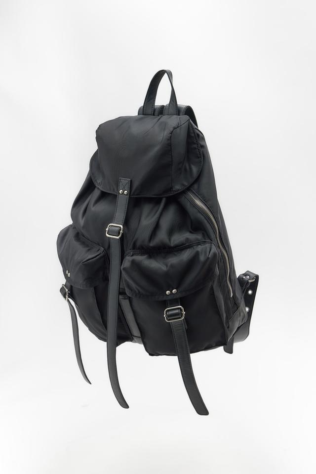 텐스댄스 Tense Dance Wool Stripe Backpack Black - 위시버킷