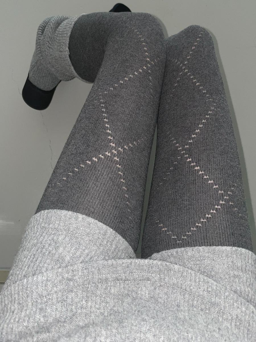 argylle pattern stocking (3 colors)
